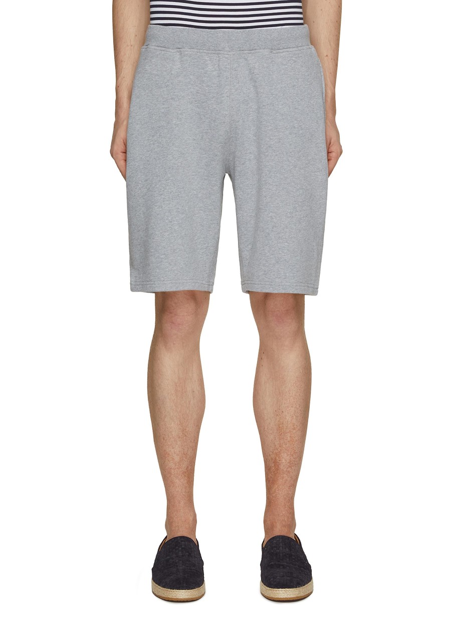 Men SUNSPEL Pants | Drawstring Loopback Cotton Shorts