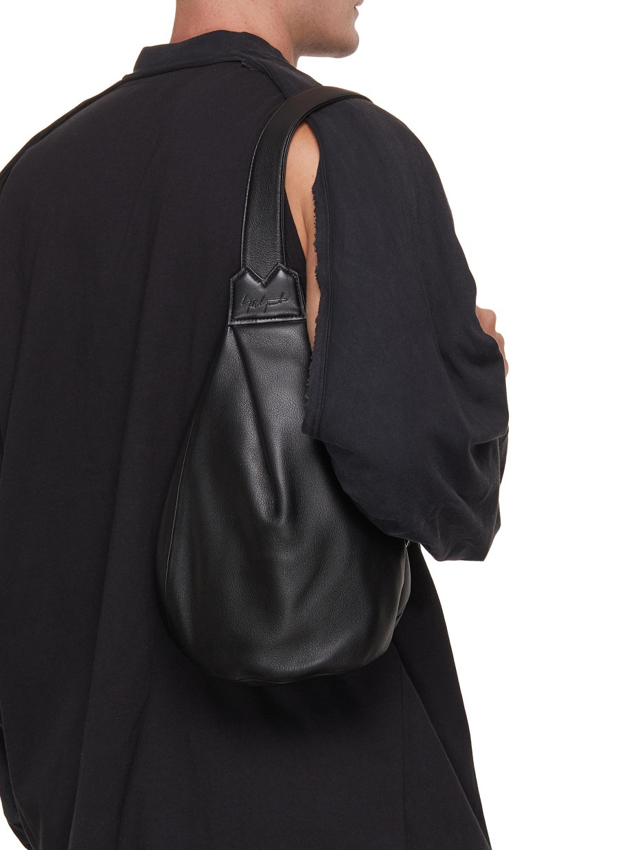 Men DISCORD YOHJI YAMAMOTO Backpacks | Y Leather Crossbody Bag