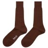 Men PANTHERELLA Socks | Laburnum Rib Merino Wool Long Anklet Socks