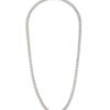 Women EDDIE BORGO Fashion Jewellery | Cube Silver Toned Metal Necklace