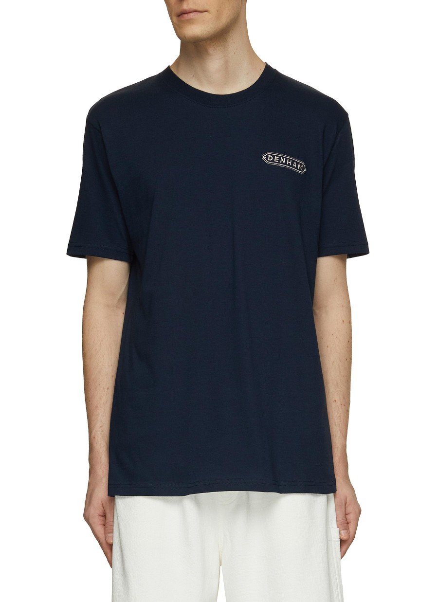 Men DENHAM T-Shirts | Stamp Print Back T-Shirt