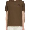 Men PAUL & SHARK Polos | Rectangular Logo Badge Cotton Polo Shirt