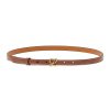 Women LOEWE Belts | Anagram Buckle Leather Thin Belt