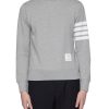 Men THOM BROWNE Pullovers & Hoodies | Bar Stripe Crewneck Sweatshirt