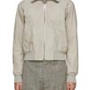 Men BOTTEGA VENETA Jackets | Leather Chino Blouson