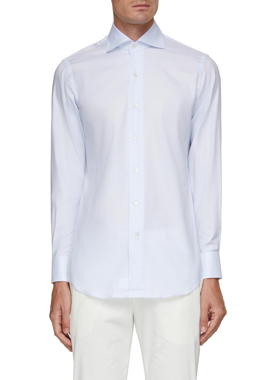 Men TOMORROWLAND Shirts | Spread Collar Dress Shirt