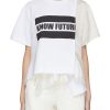 Women SACAI Tops | Know Future Graphic Print T-Shirt