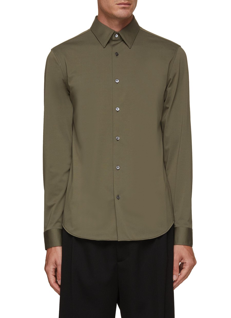 Men THEORY Shirts | Sylvain Pointed Collar Shirt