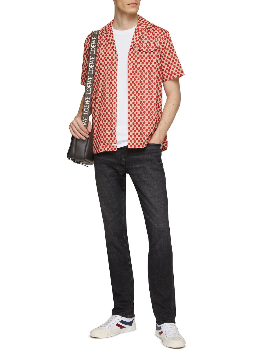 Men SCOTCH & SODA Shirts | Printed Short Sleeve Shirt