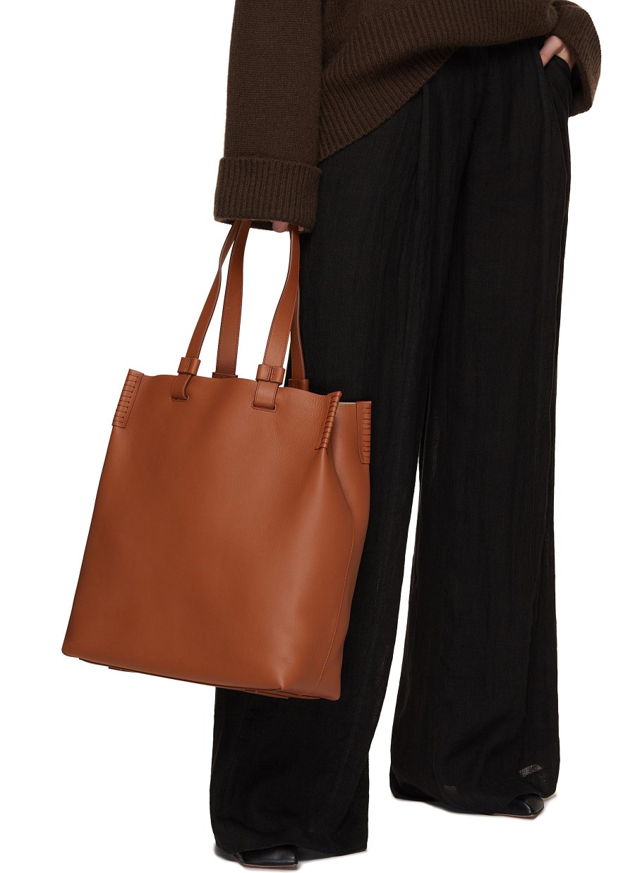 Women BONASTRE Tote Bags | Large T Leather Tote Bag