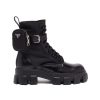 Men PRADA Boots | Monolith' Pocket Platform Leather Boots