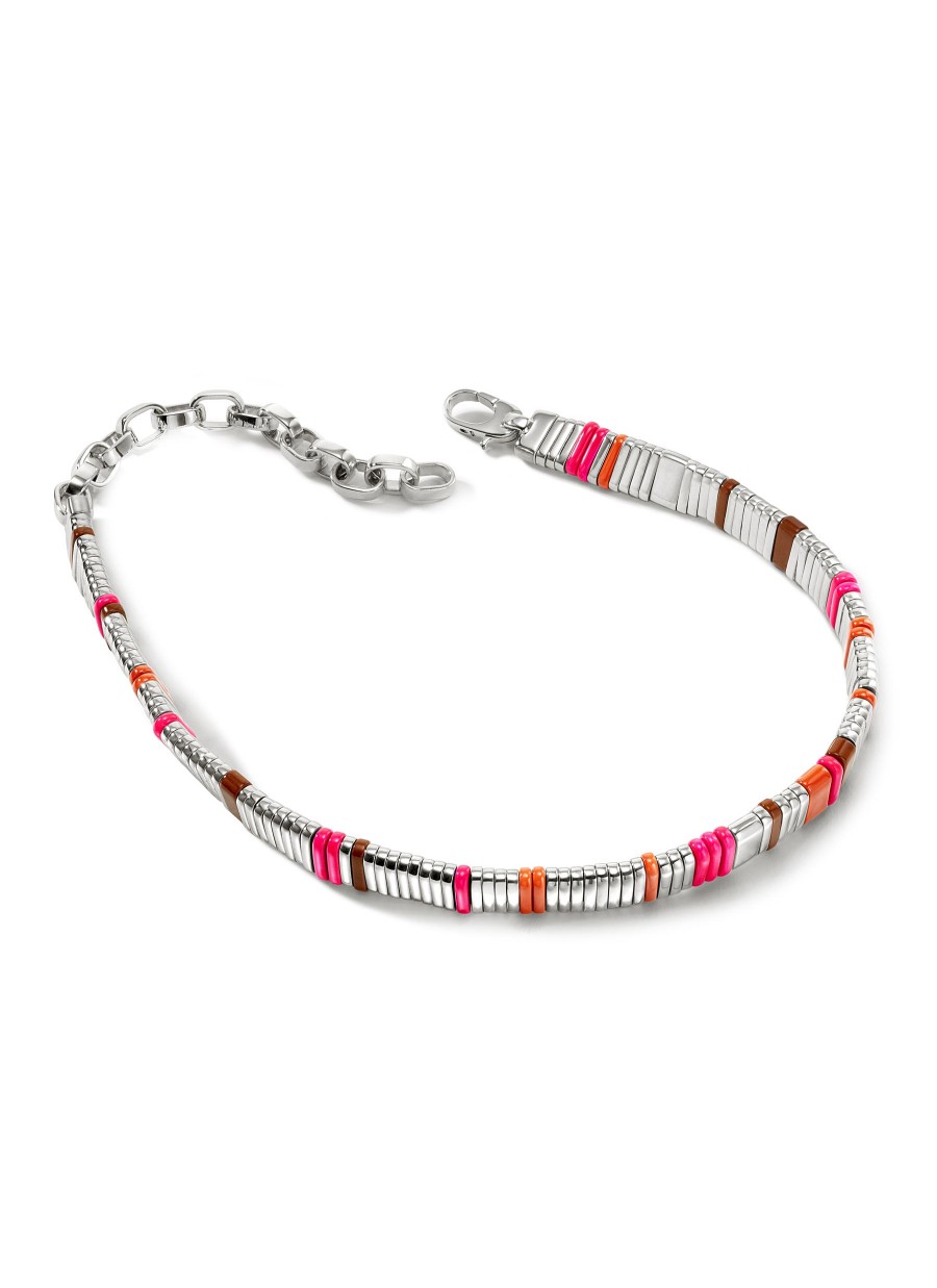 Women JOHN HARDY Fine Jewellery | Colorblock Jasper Sterling Silver Choker Necklace — Size 12-16