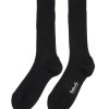 Men PANTHERELLA Socks | Laburnum' 5X3 Rib Merino Wool Long Anklet Socks