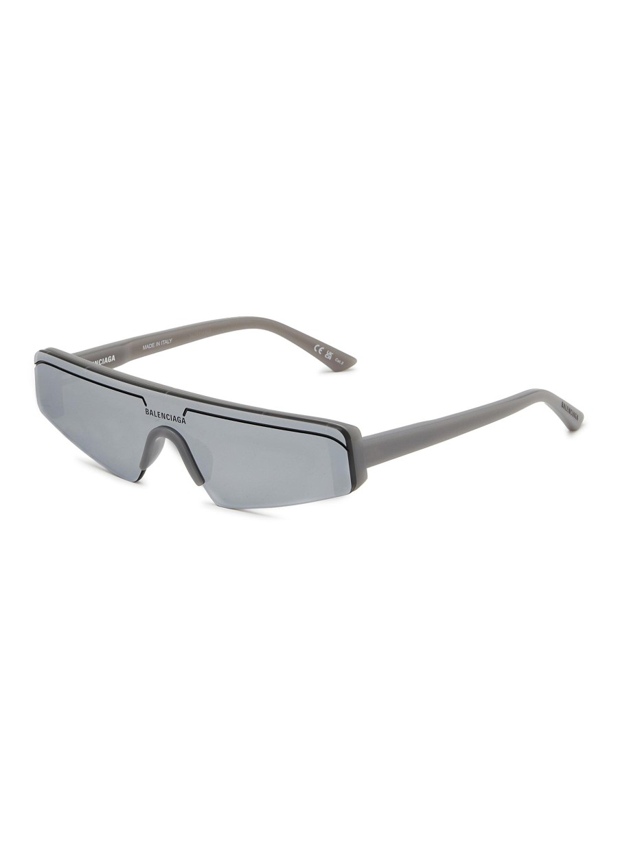 Men BALENCIAGA Eyewear | Logo Rectangle Sunglasses