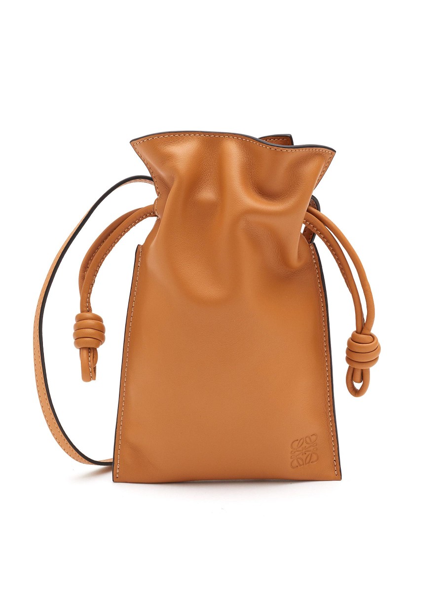 Women LOEWE Crossbody | Flamenco' Calfskin Leather Pocket Bag