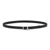 Women PRADA Belts | Logo Plaque Saffiano Leather Belt