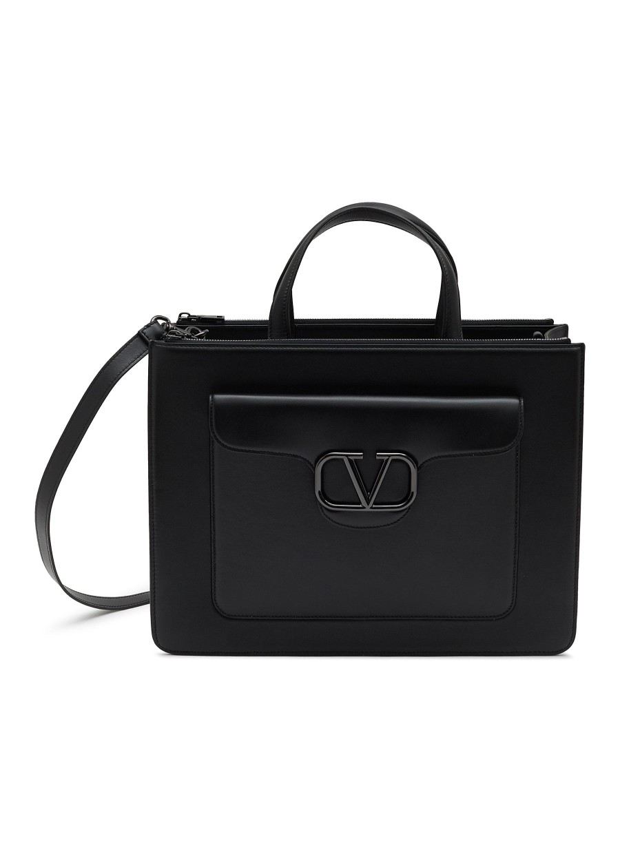 Men VALENTINO Briefcases | Leather Briefcase