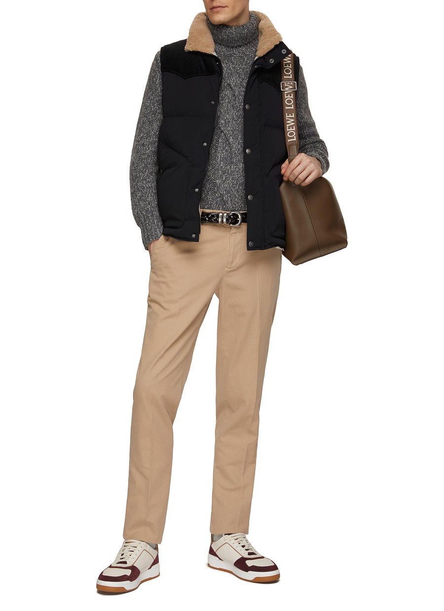 Men BRUNELLO CUCINELLI Pants | Italian Fit Flat Front Pants