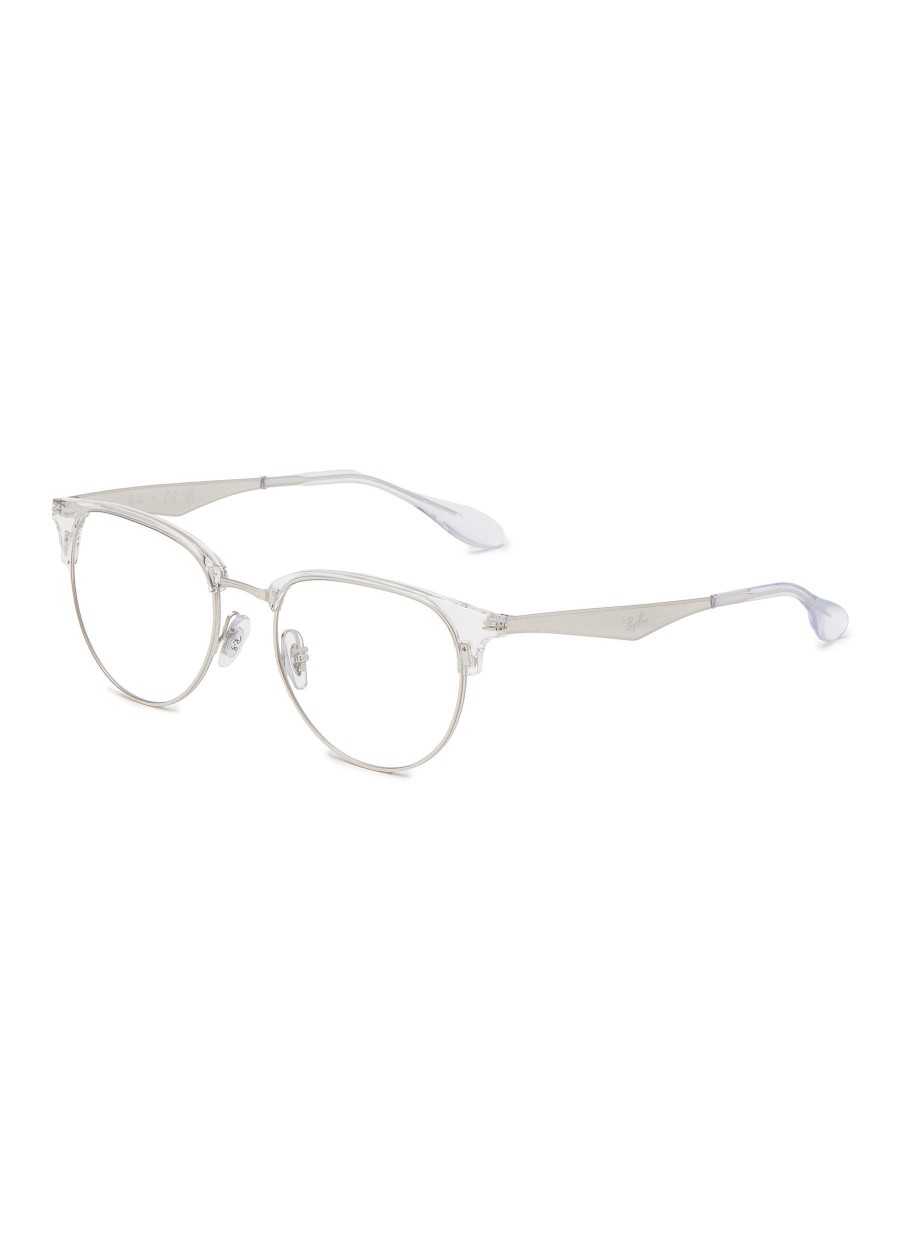 Women RAY BAN Eyewear | Phantos Metal Wayfarer Optical Glasses