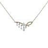 Women LC COLLECTION JEWELLERY Fine Jewellery | 18K White Rose Gold Diamond Necklace