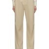 Men MM6 MAISON MARGIELA Pants | Logo Tag Gabardine Pants