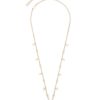 Women VALENTINO Fashion Jewellery | Vlogo Signature Pearl Brass Necklace