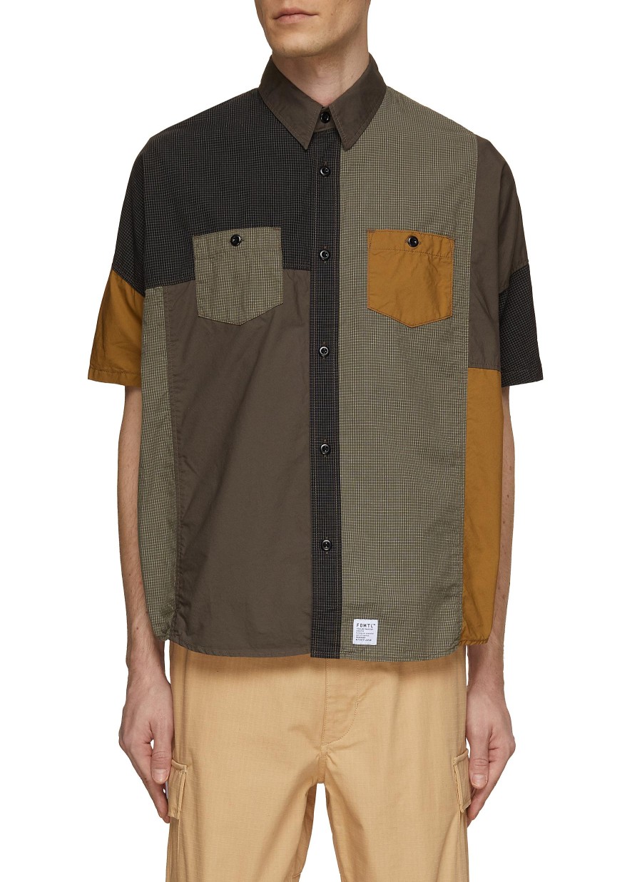 Men FDMTL Shirts | Patchwork Shirt