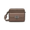 Men VALENTINO Crossbody | Rockstud Leather Crossbody Bag