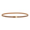 Women LOEWE Belts | Amazona Anagram Padlock Calf Leather Belt