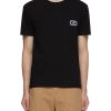 Men VALENTINO T-Shirts | Vlogo Patch Cotton T-Shirt