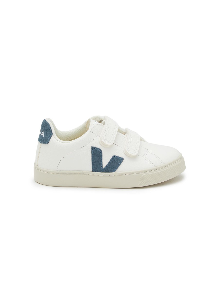 Women VEJA Shoes | Esplar Velcro Leather Kids Sneakers