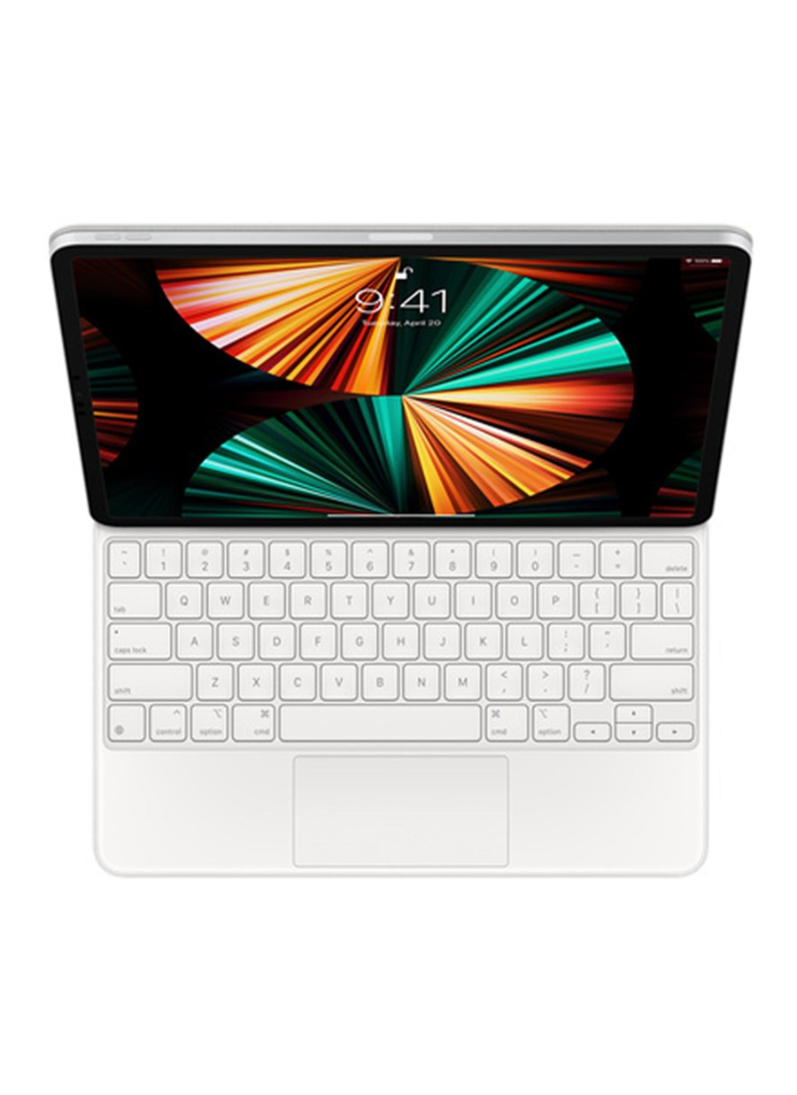 Women APPLE Tech Accessories | Magic Keyboard For Ipad Pro 12.9 Inch (5Th Generation) Us English White