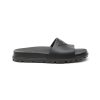 Men PRADA Sandals | Triangular Logo Embossed Platform Slides