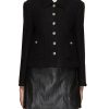 Women DUNST Jackets | Classic Tweed Collar Jacket