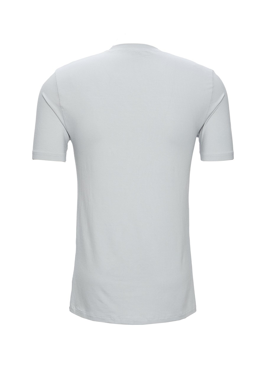 Men ZIMMERLI T-Shirts | Crewneck Short Sleeve Micromodal Blend Undershirt