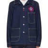 Men KENZO Jackets | Target Flowr Print Workwear Jacket