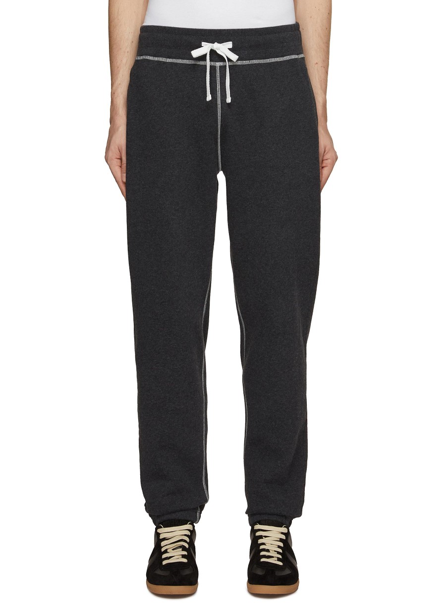 Men SUNSPEL Pants | Drawstring Contrast Stitch Jogger