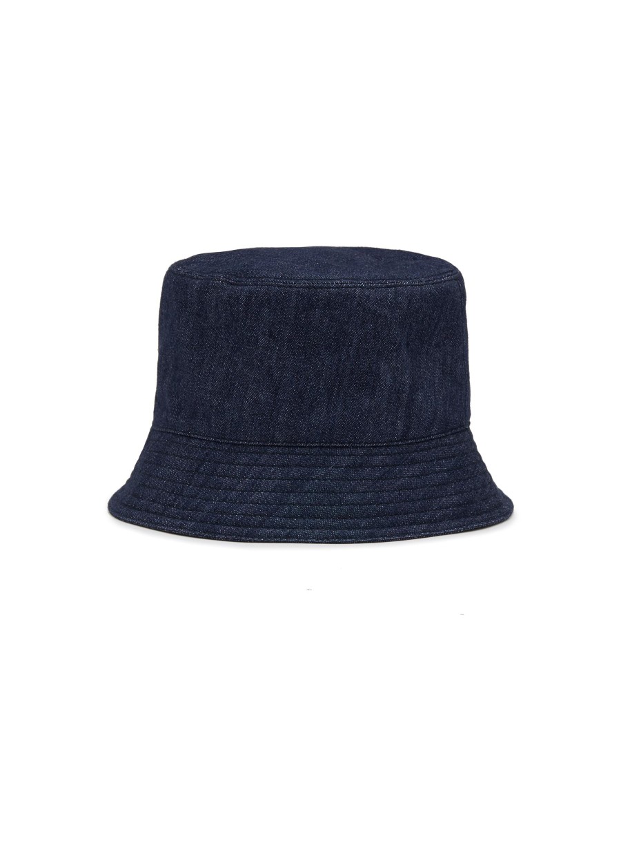 Men PRADA Hats & Gloves | Denim Bucket Hat