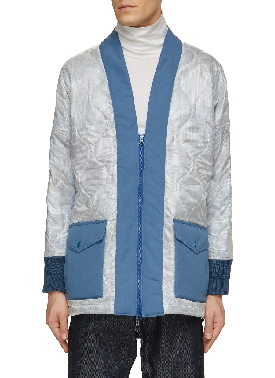 Men FDMTL Jackets | Haori Quilted Kimono Jacket