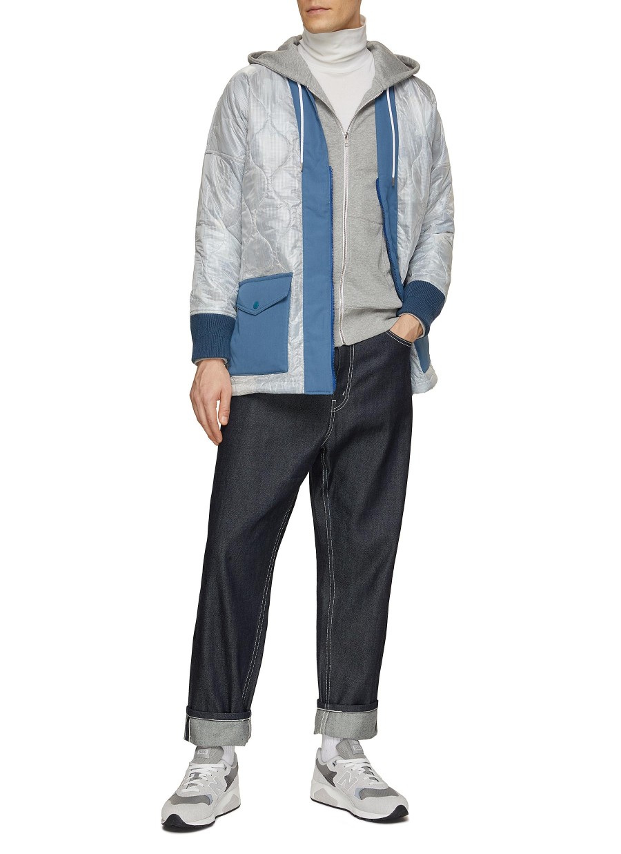 Men FDMTL Jackets | Haori Quilted Kimono Jacket