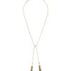 Women MARIE LAURE CHAMOREL Fashion Jewellery | N° 359 Gold Grey Necklace