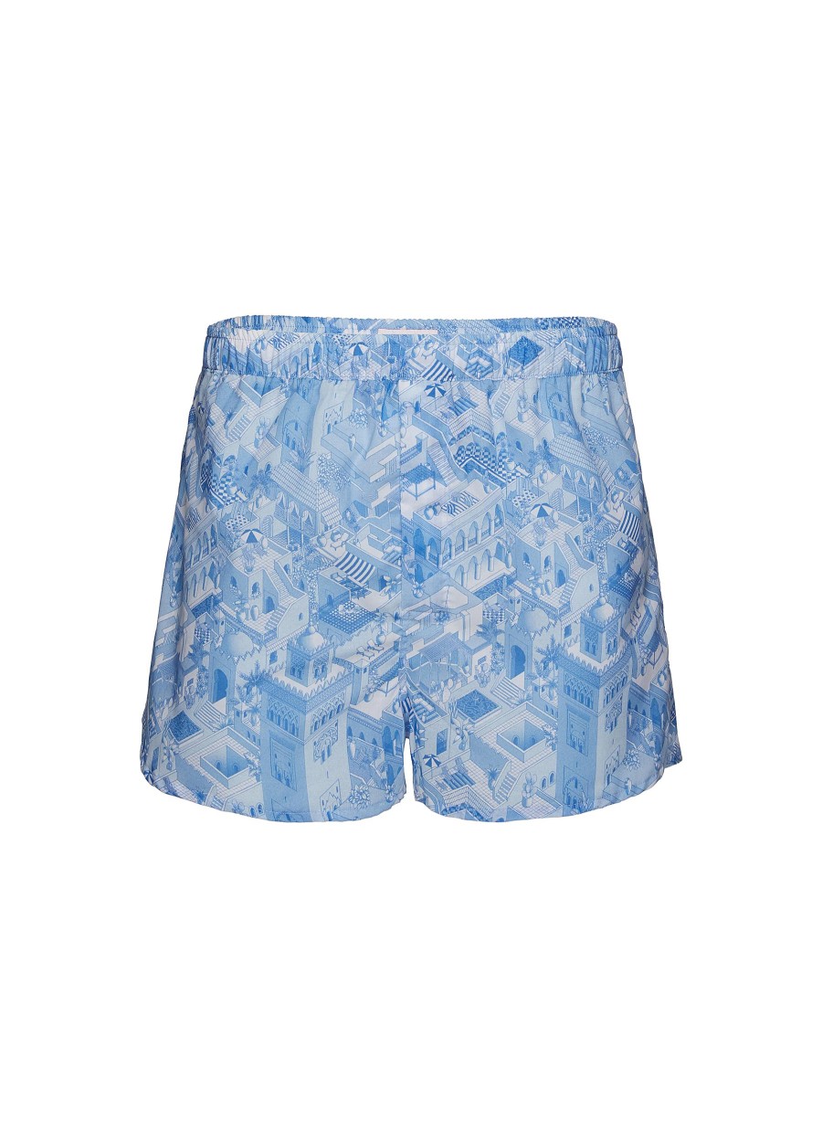 Men DEREK ROSE Underwear | Marrakech City Print Cotton Boxers