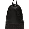 Men LOEWE Backpacks | Anagram Jacquard Leather Round Slim Backpack