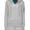 Men MONCLER Pullovers & Hoodies | Laminated Logo Cardigan