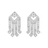 Women KORLOFF Fine Jewellery | Eclat 18K White Gold Diamond Earrings