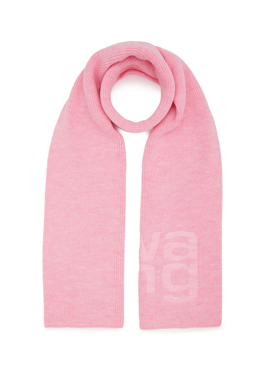 Women ALEXANDER WANG Scarves & Wraps | Logo Knit Scarf