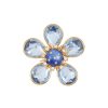 Women LANE CRAWFORD VINTAGE ACCESSORIES Vintage Accessories | Gold Tone Glass Diamante Flower Brooch