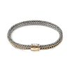 Women JOHN HARDY Fine Jewellery | Classic Chain 18K Gold & Silver Reversible Chain Bracelet — Size Ul