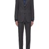 Men RING JACKET Suits | Single Breasted Notch Lapel Wool Suit